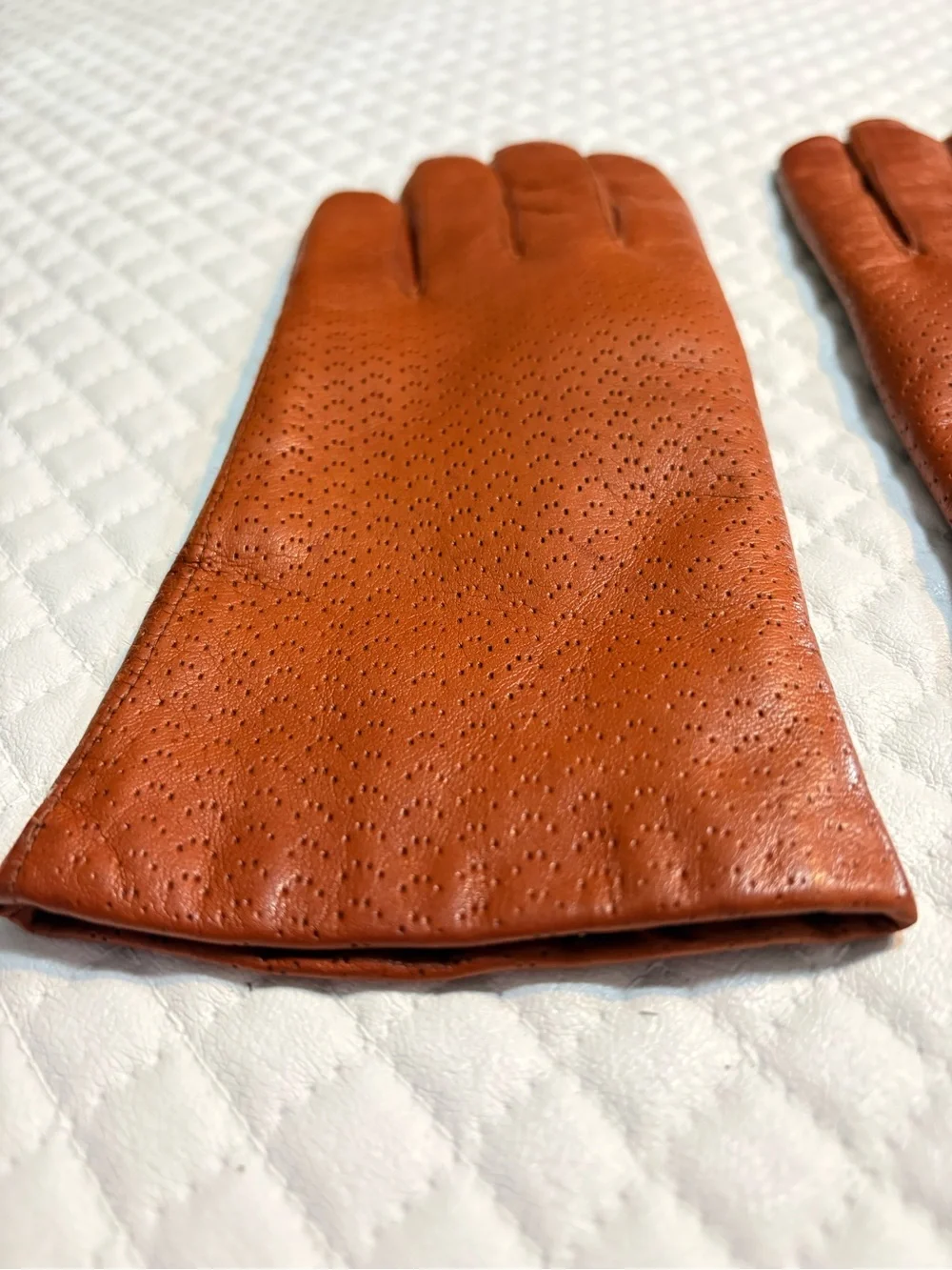 Vintage Leather Driving Gloves size 6.5